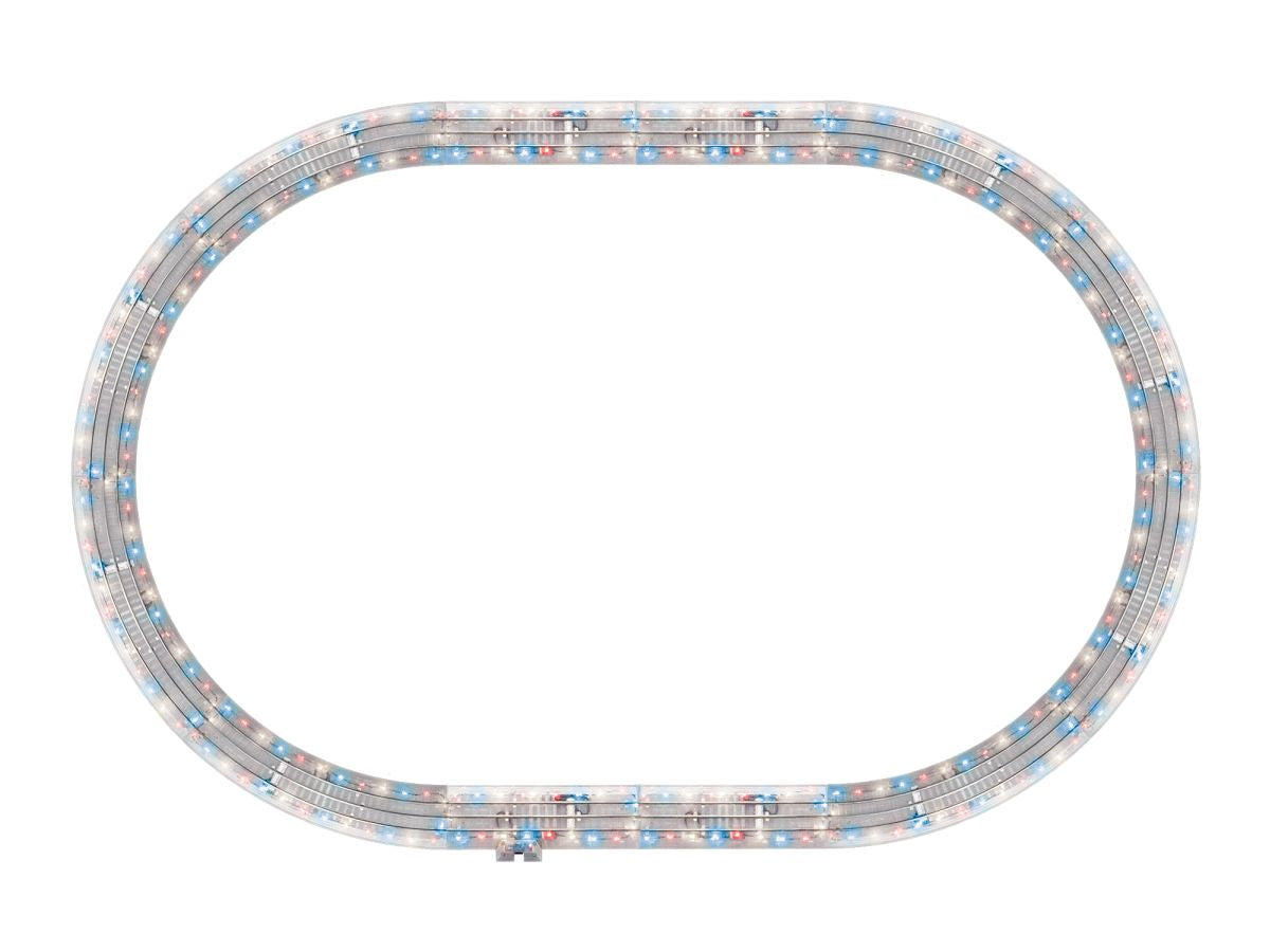 O RTR Patriotic Lighted FasTrack 40 x 60 Oval Track Pack