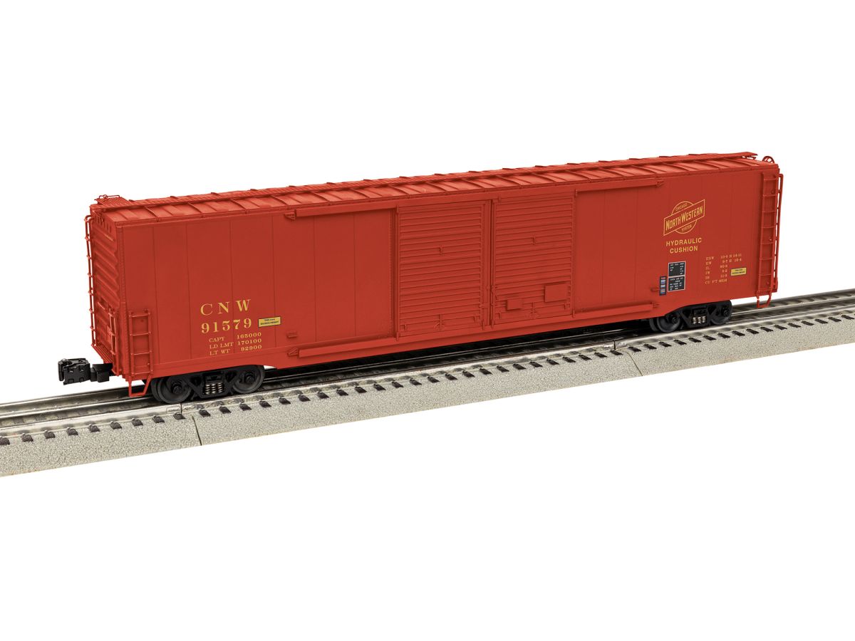O CNW 60' PS-1 Double Door Boxcar #91579 (not shown)