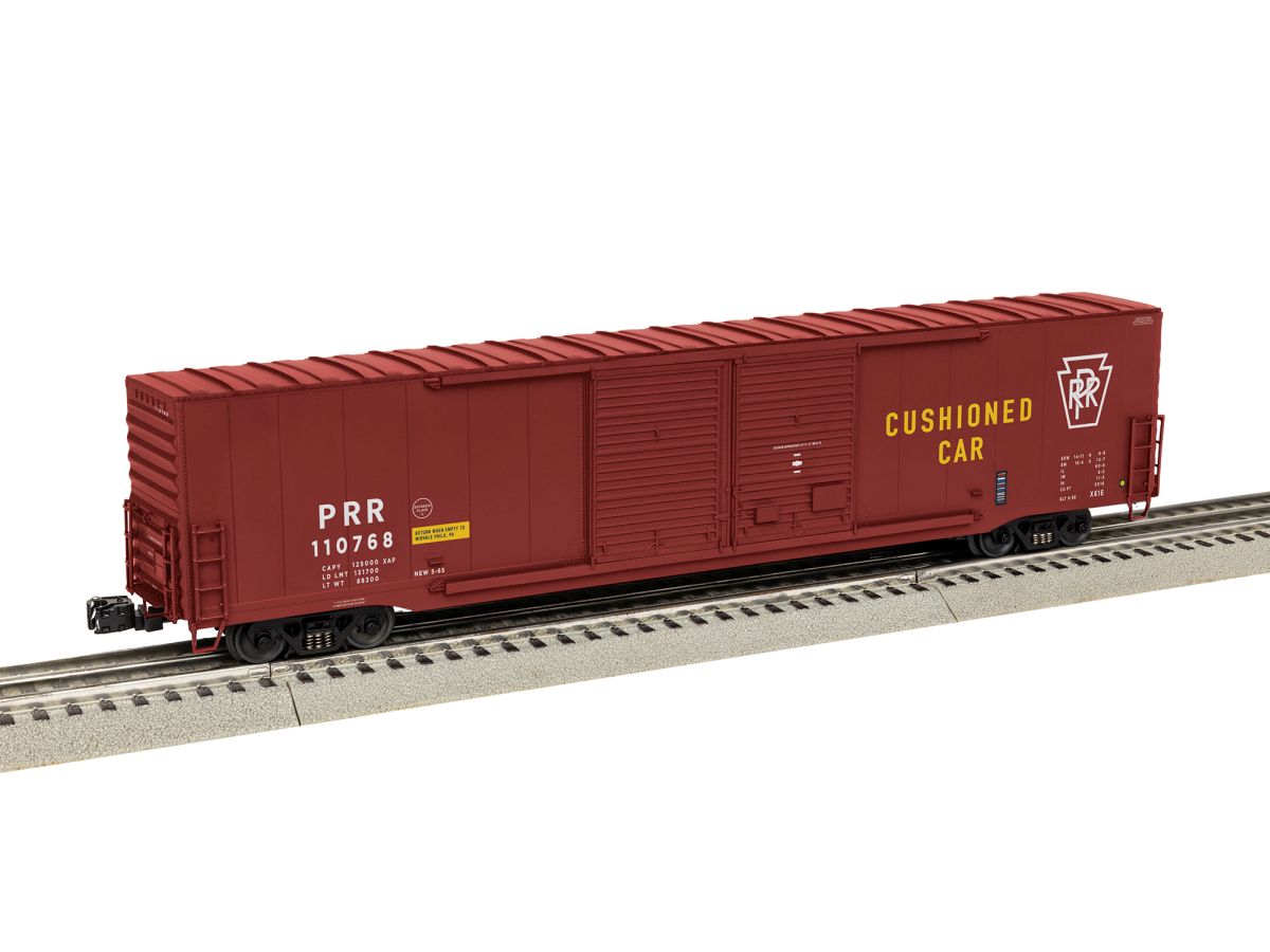 O PRR 60' PS-1 Double Door Boxcar #110768 (not shown)