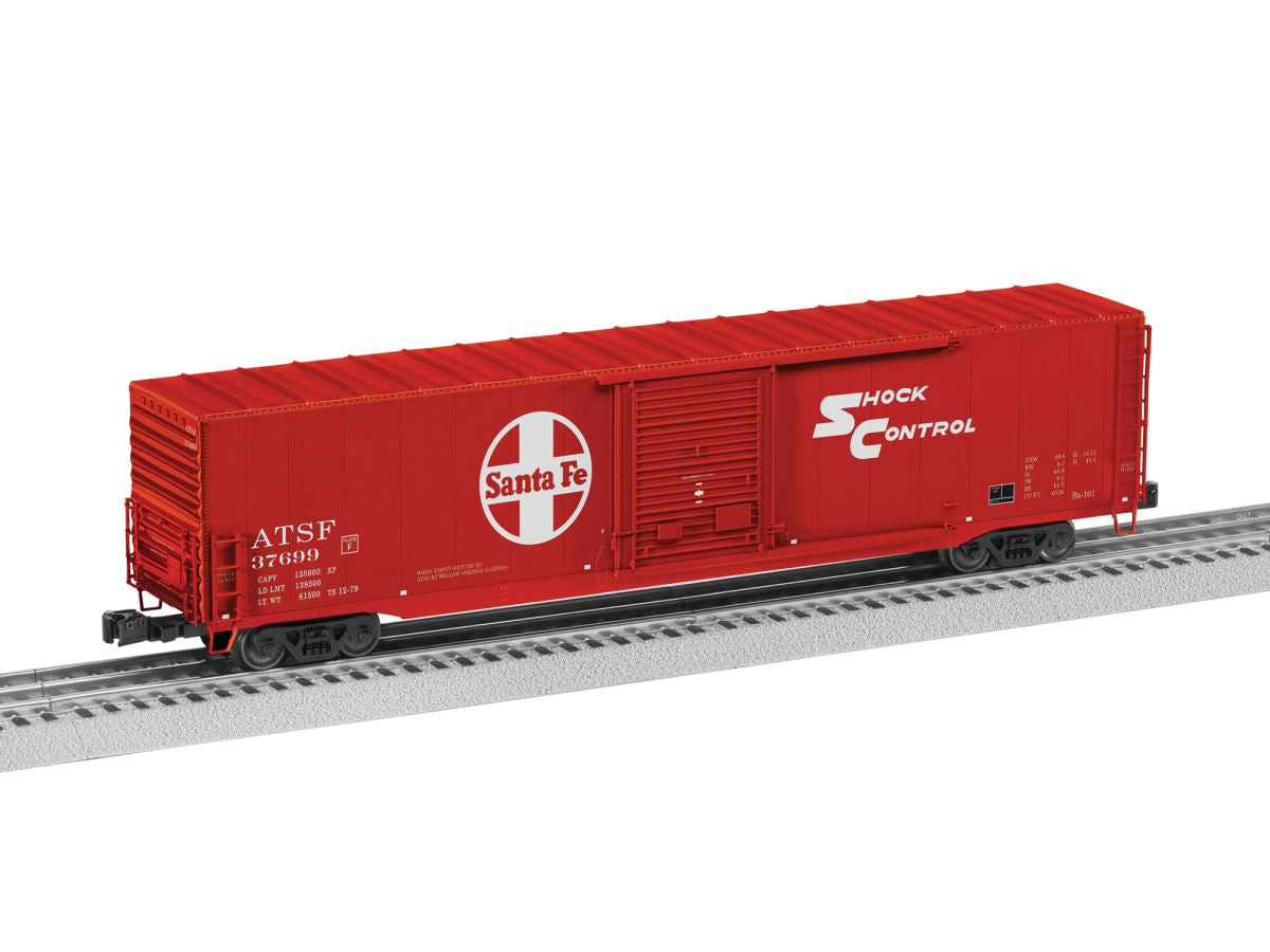 O SF 60' Single Door Boxcar #37699 (not shown)