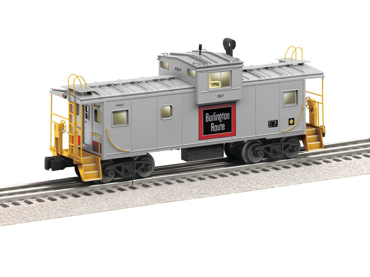 O Burlington Wide Vision Caboose #157