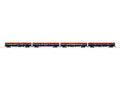 O Whispering Rails Aluminum 18in Passenger 4 Pack