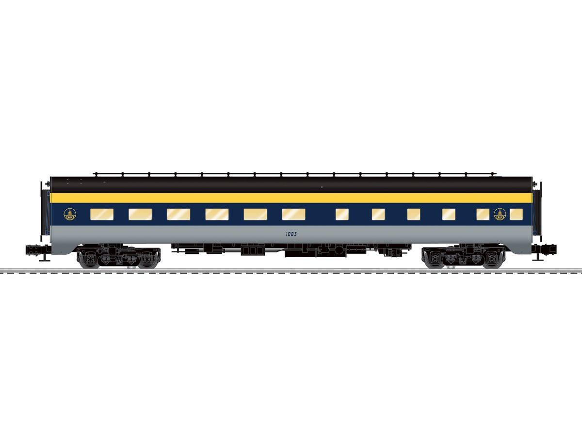 O B&O Aluminum 18in StationSounds Diner