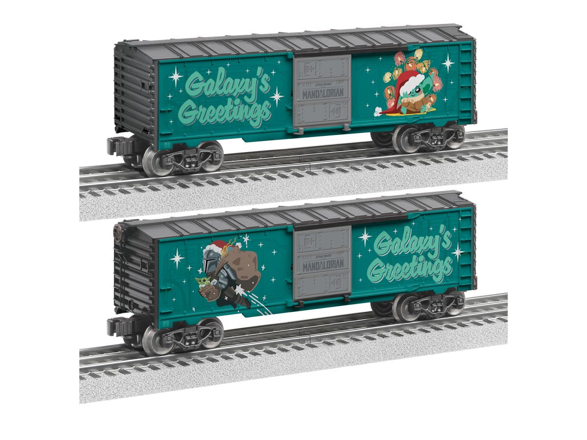 O RTR STAR WARS THE MANDALORIAN Christmas Boxcar
