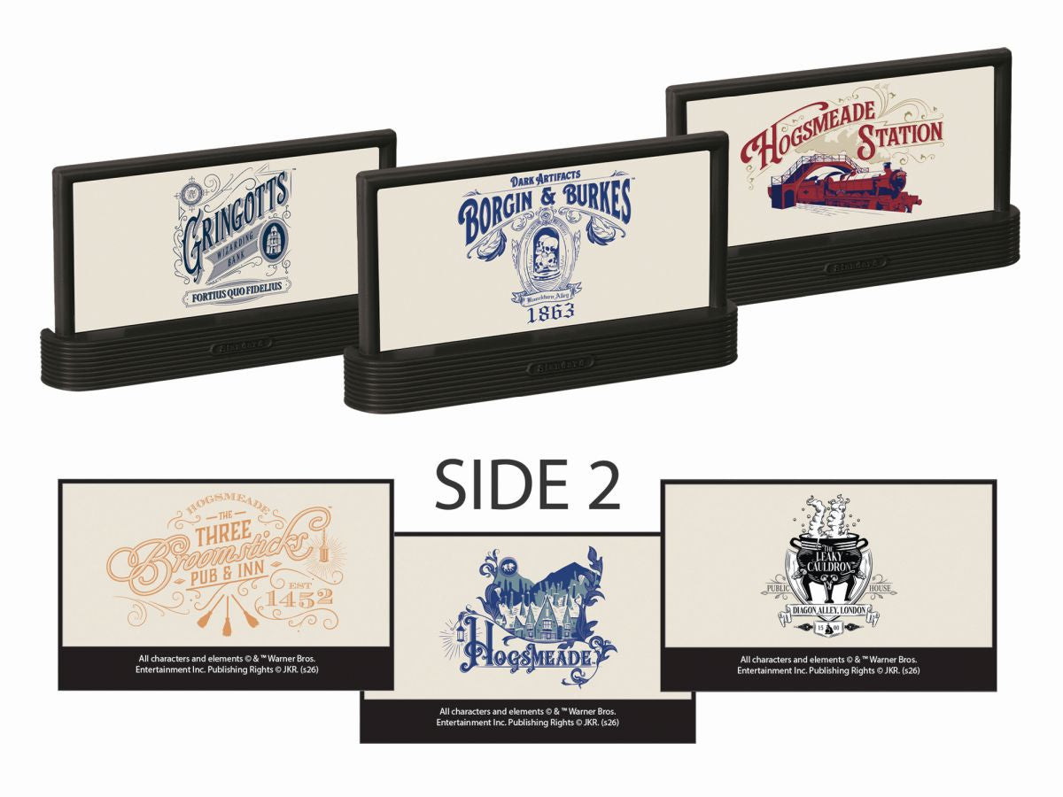 O RTR Harry Potter Hogsmeade Billboard 3-Pack