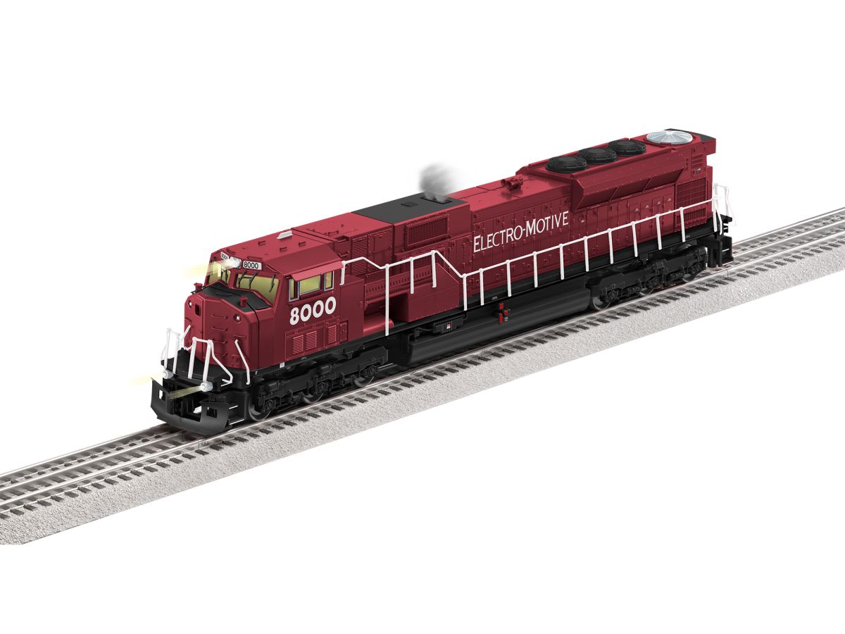 O BTO EMD Legacy SD80MAC #8000 Diesel