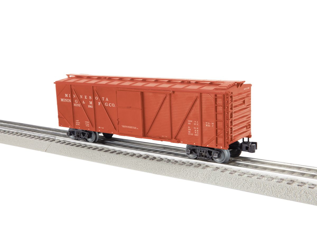 O Minnesota Mining & Mfg Single Sheath Boxcar #1061