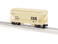 O CSX 2 Bay ACF Covered Hopper #220653 (not shown)