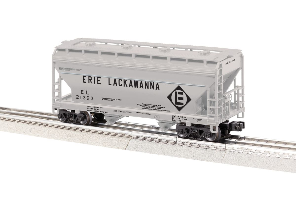 O E-L 2 Bay ACF Covered Hopper #21393 (not shown)