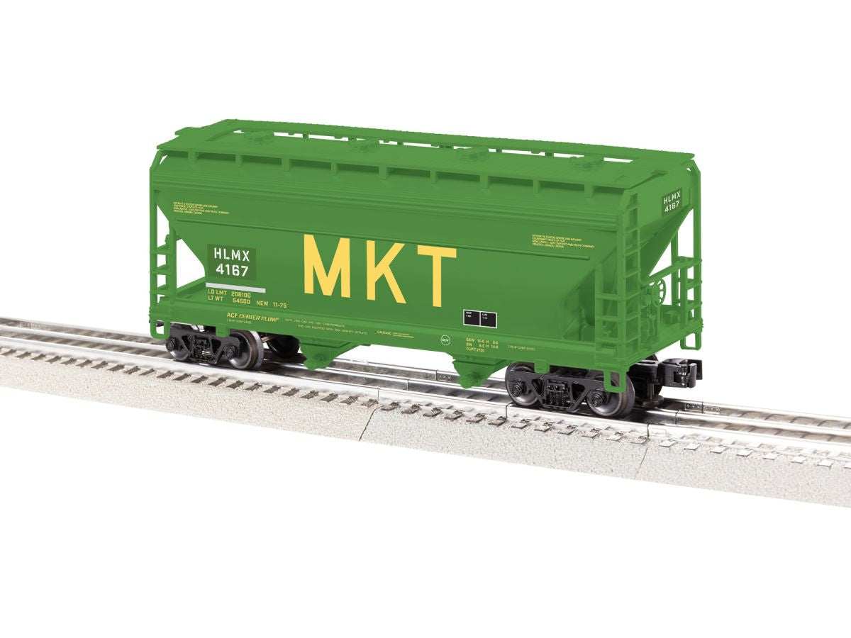 O HLMX 2 Bay ACF Covered Hopper #4167 (not shown)