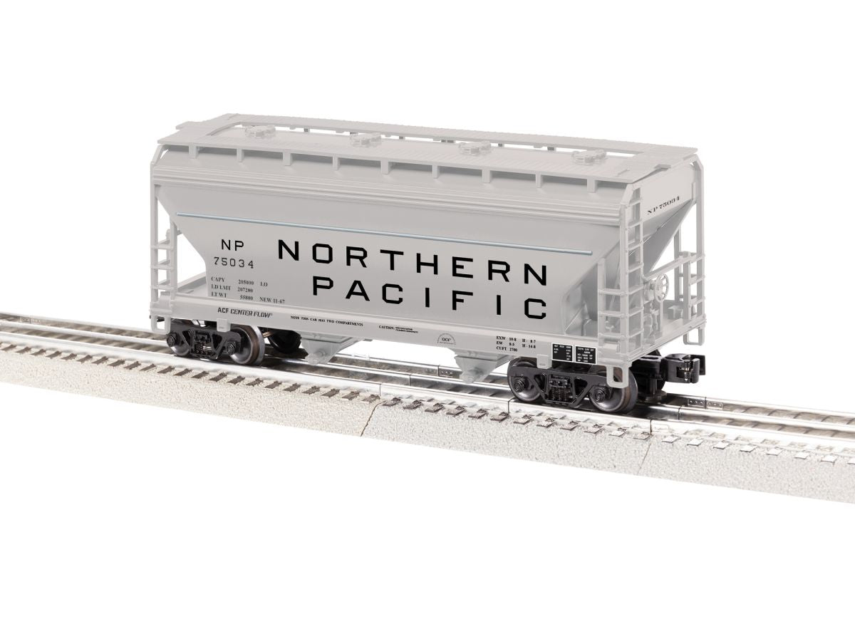 O NP 2-Bay ACF Covered Hopper #75034