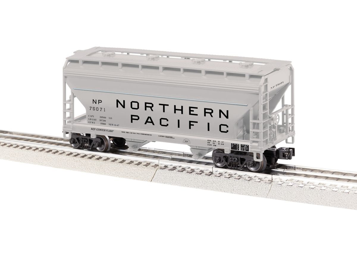 O NP 2-Bay ACF Covered Hopper #75071 (not shown)