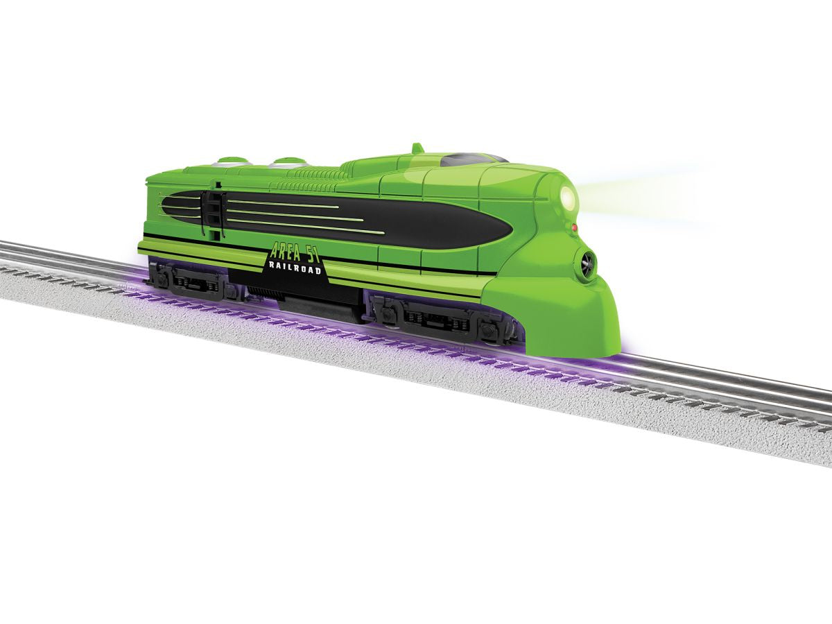 O RTR Area 51 LionChief Phantom Locomotive