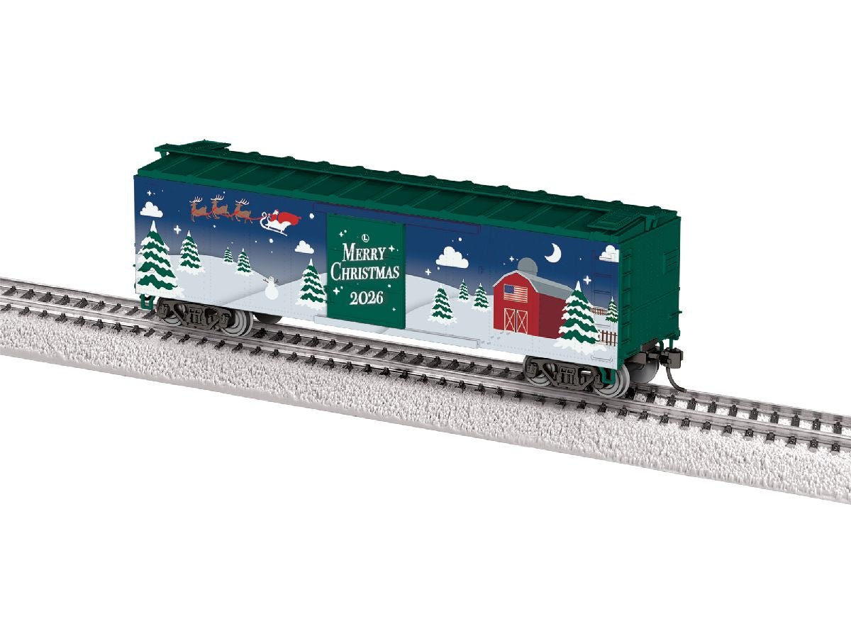 HO RTR 2026 HO GAUGE Christmas Boxcar