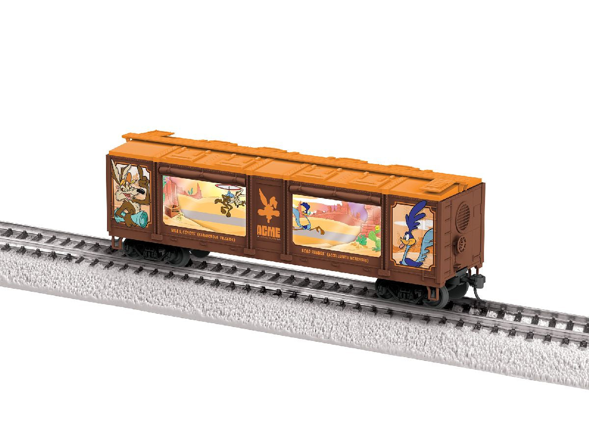 HO RTR LOONEY TUNES Roadrunner & Wile E. Coyote Aquarium Car