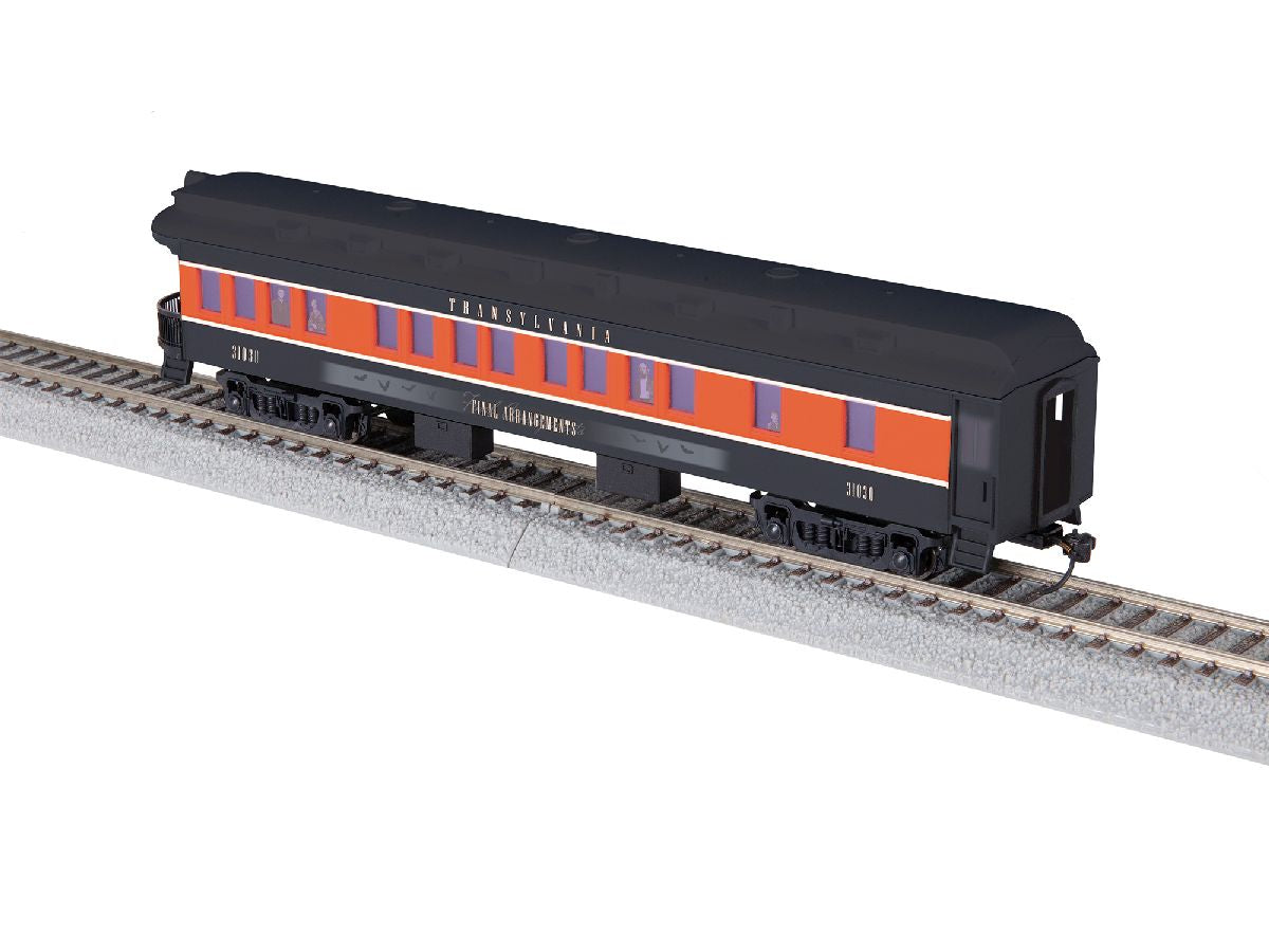 HO RTR Transylvania Railroad Observation Car