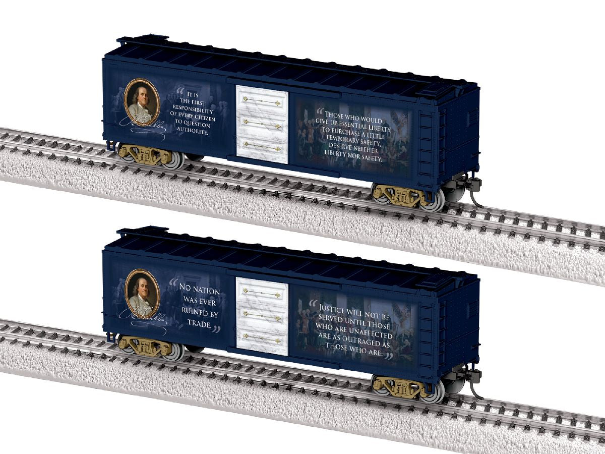 HO RTR HO MUSA Boxcar - Ben Franklin