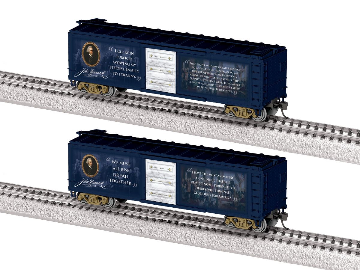 HO RTR HO MUSA Boxcar -John Hancock