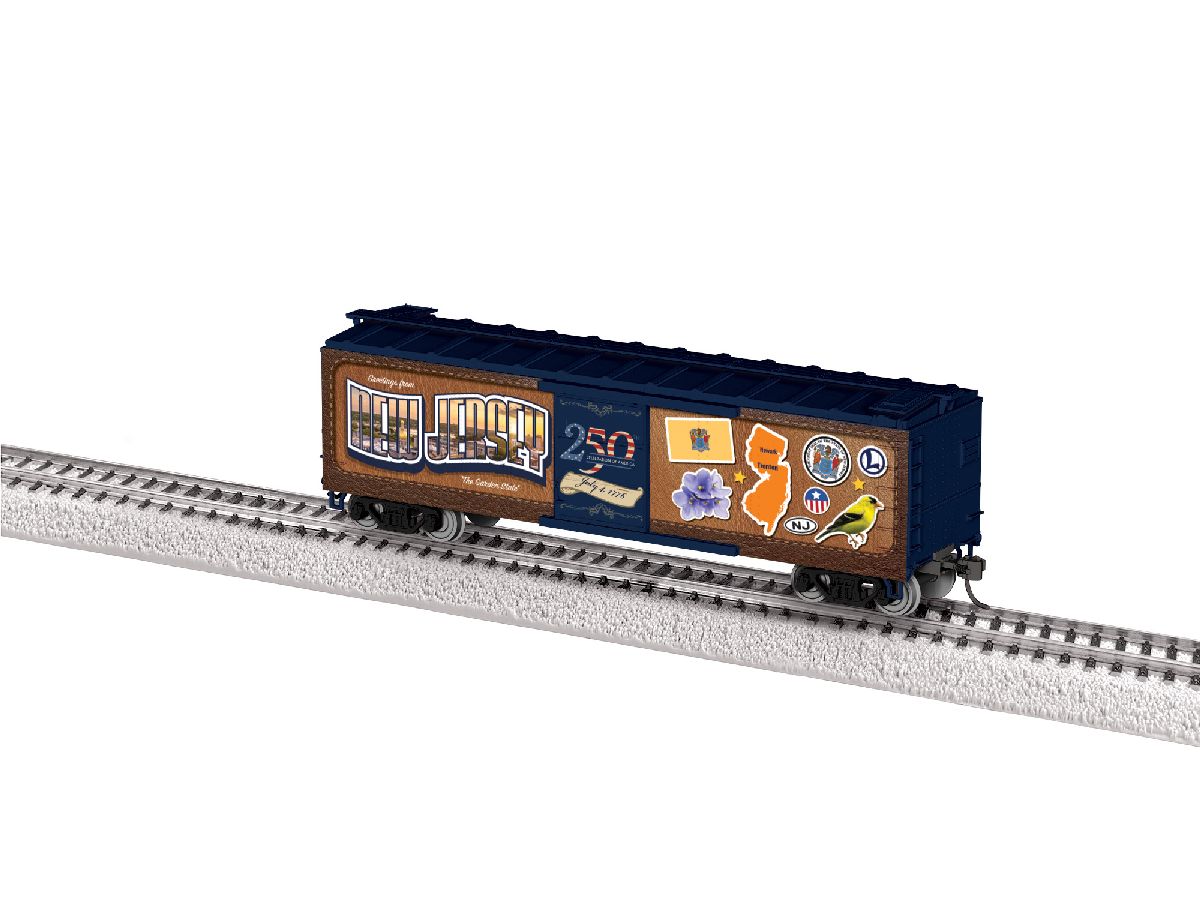 HO RTR New Jersey HO MUSA Boxcar