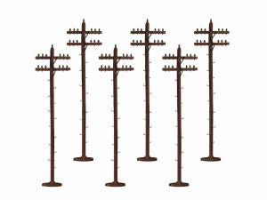 O RTR Telephone Poles - Standard