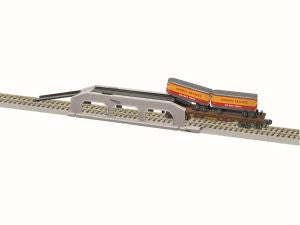 AF Piggyback Unloader w/UP Flatcar & Trailers