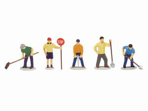 AF Work Crew Figures/5pc