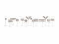 O RTR Railroad Signs/14pc