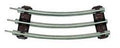 O O27 Tubular Track 1/2 Curve/50bx