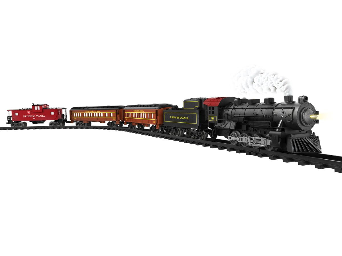 O RTR PRR Flyer Battery Operated O-Gauge Train Set