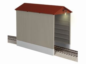 O RTR Illuminated Hopper Shed