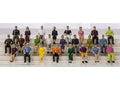 O RTR Scale Passenger Car Figures/24pc