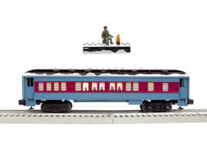 O RTR Polar Express Disappearing Hobo Car w/Snow