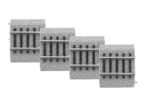 HO RTR 1.5'' Straight MagneLock Track/4pk