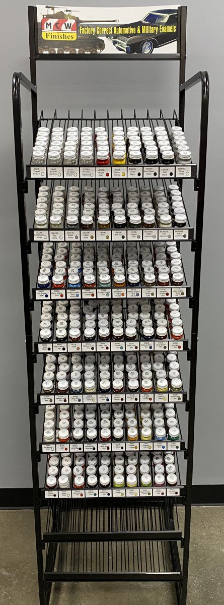 Full Military Paint Rack