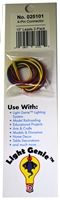 Light Genie 4-Pin Mini Male Connector w/Leads 2pk