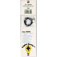 Light Genie Red LEDw/10'' Leads - 4pk