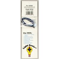 Light Genie White LEDw/10'' Leads - 4pk