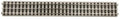 TP Std.Gauge 28'' Straight Track w/Roadbed