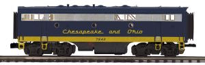O F7B Diesel C&O #7507/Dmy./Hi-Rail
