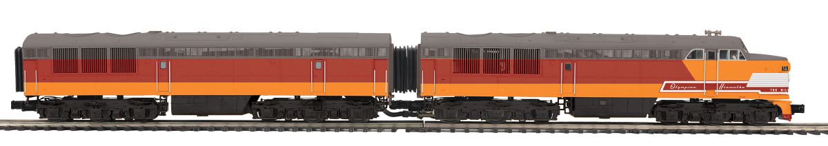 TARIFF O FM Erie Built A/B Diesels Milw.Rd./3.0