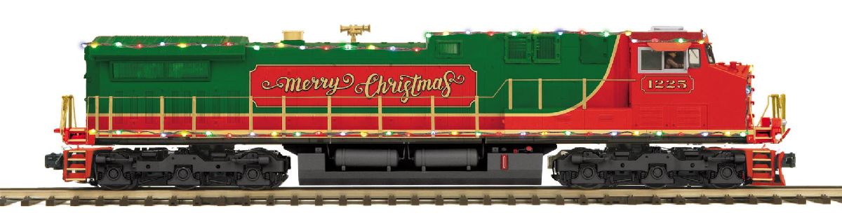 O Christmas AC4400cw Diesel Engine w 3.0 & LED Lights