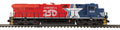 O NS #8118 ES44AC Diesel/3.0 Stars & Stripes