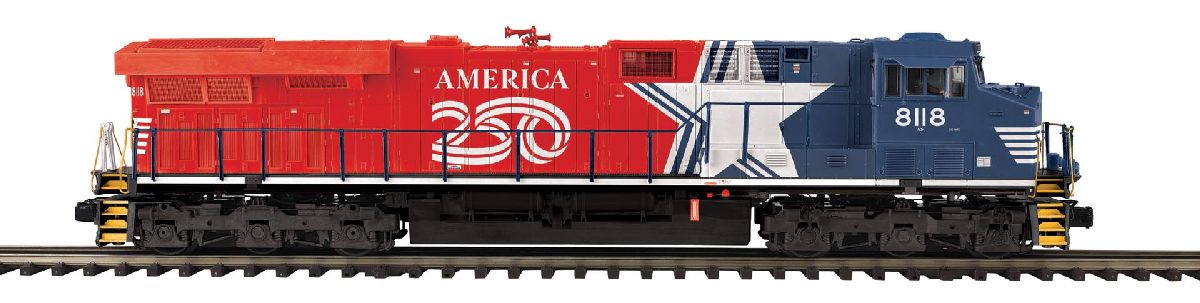 O NS #8118 ES44AC Diesel/3.0 Stars & Stripes
