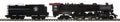 O GN 4-8-4 Steam Loco P3 2580 Black