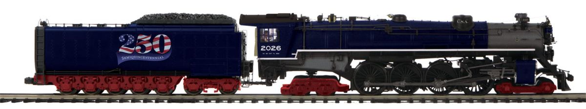 O America's 250th 4-8-4 Steam Loco P3 2026 Coal
