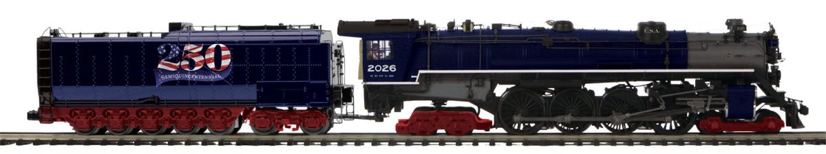 O America's 250th 4-8-4 Steam Loco P3 2026 Oil