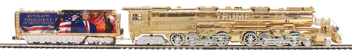 O Donald J. Trump #4547 4-8-8-4 Big Boy Steam Engine w/3.0