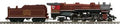 O USRA 4-6-2 Hvy.Pacific Steam Loco Chicago & Alton #656/3.
