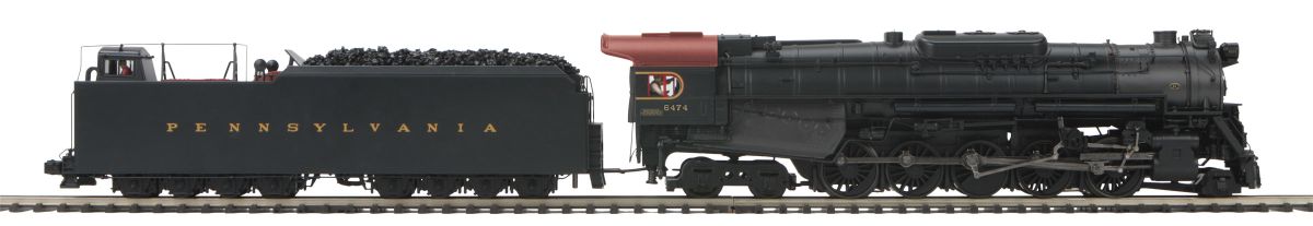 O PRR J-1 2-10-4 Steam Loco #6474/3.0