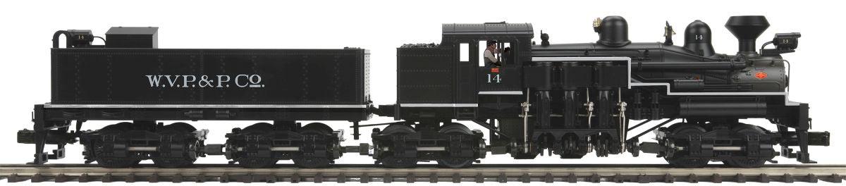 O 4-Truck ShaySteam Loco West ViginiaPulp/3.0